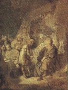 Foseph Recounting his Dream (mk33_) Rembrandt